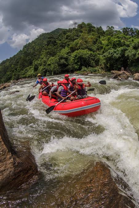 White water rafting adventure on the Kelani River in Kitulgala